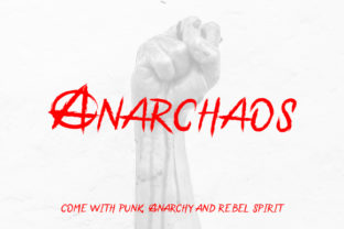 Anarchaos: A Bold Display Font for Editorial Impact