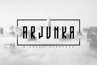 Arjunka: The Edgy Display Font for Bold Campaigns