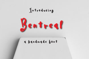 Bentreal: The Playful Display Font for Crafters
