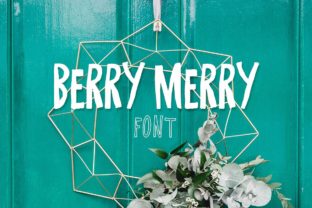 Berry Merry Font: A Playful Display Typeface for Campaigns