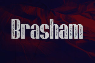 Brasham: A Bold Display Font for Modern Brands
