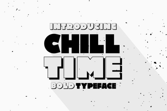 Chill Time: A Playful Display Font for Modern Web Design