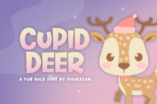 Cupid Deer Font: A Holiday Typeface for Brands