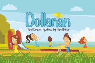 Dollanan: A Playful Display Font for Brands