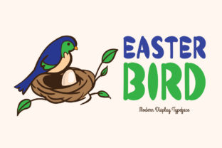 Easter Bird: A Modern Display Font for Marketers