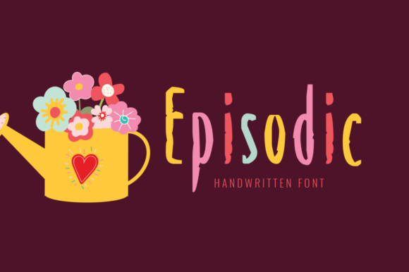 Episodic Font: A Charming Display Typeface for Bold Brands
