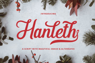 Hantleth: A Bold Display Font for Editorial Design