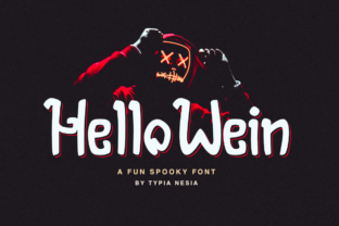 Hello Wein: A Spooky Display Font for Makers