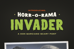 Invader Font: A Bold Display Typeface for Web Design