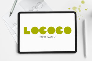 Lococo Family: A Bold Display Font for Modern Brands