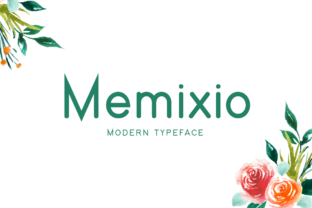 Memixio: The Modern Display Font for Bold Branding