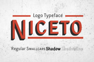 Niceto Typeface: Bold Retro Display Fonts