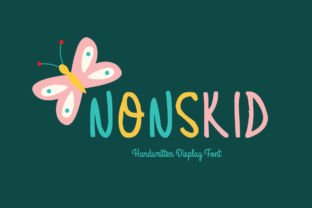 Nonskid: A Playful Handwritten Typeface for Modern Editorial Design