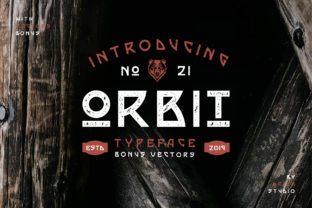 Orbit: A Futuristic Display Font for Modern Editorial Design
