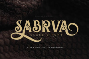 Sabrva: A Display Font That Elevates Brand Identity