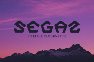 Segaz Font: A Bold Display Typeface for Modern Campaigns