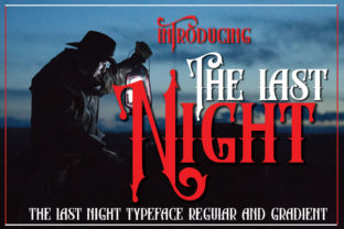The Last Night Font for Bold Brand Identity