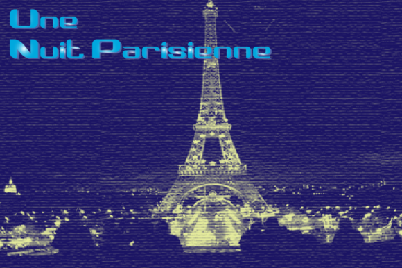Une Nuit Parisienne Font for Bold Campaigns