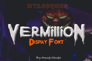 Vermillion Font: A Bold Display Typeface for Makers