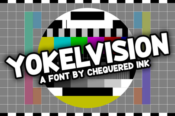 Yokelvision: A Bold Display Font for Creative Branding
